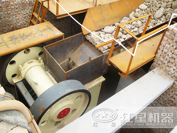 顎破作業現場